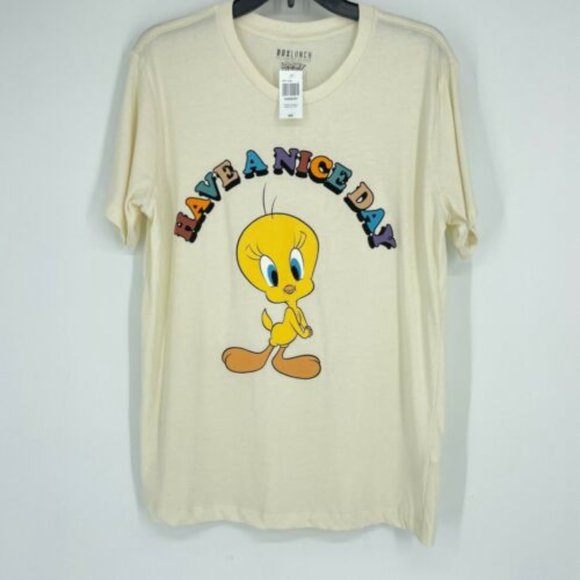 Looney Tunes Tweety Bird Have A Nice Day Tee - Picture 1 of 7